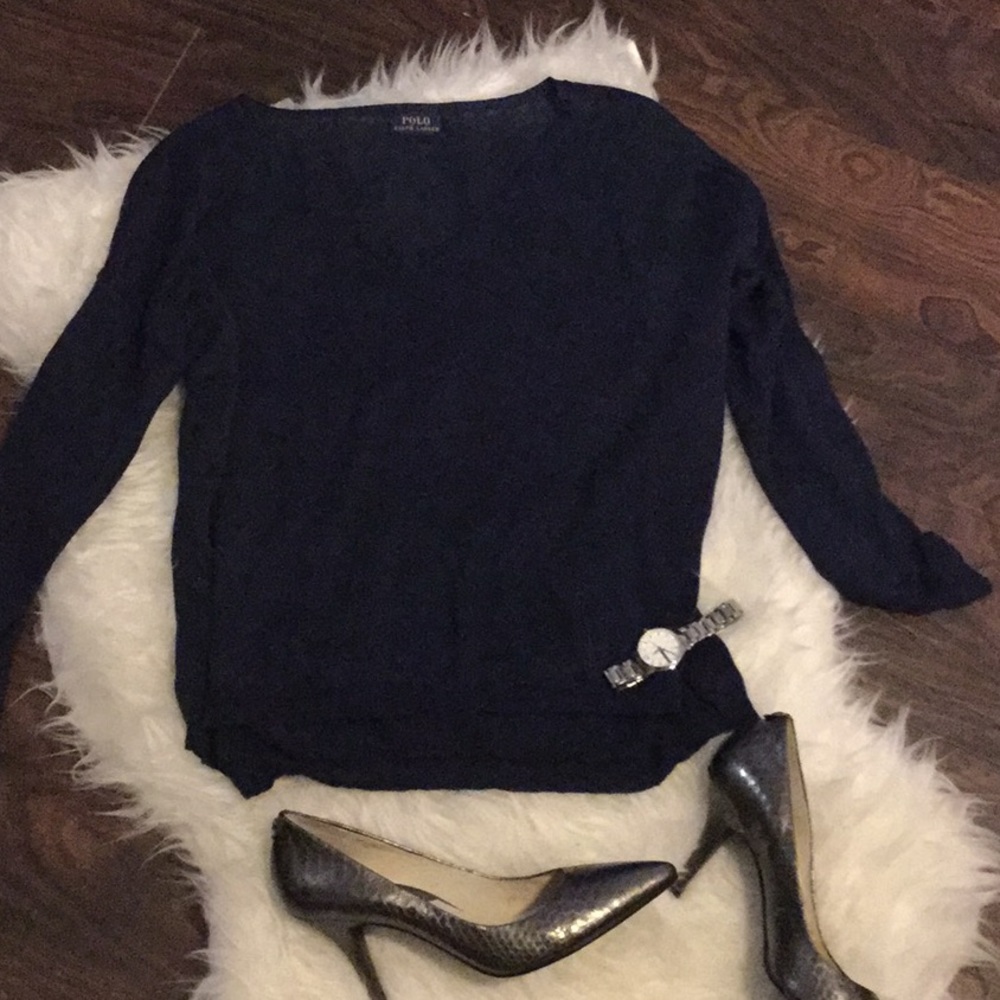 ❗️CLOSET CLEAR OUT❗️POLO Ralph Lauren Blue Sweater
